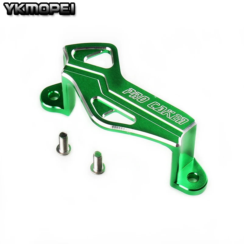 CNC зеленый мотоцикл задний тормозной суппорт защита для KXF250 2004- KXF450 06-17 KLX450R 08-12