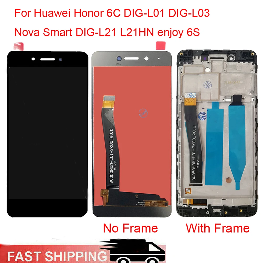 ЖК-дисплей для Huawei Honor 6C DIG-L01 DIG-L03 Nova Smart DIG-L21 L21HN наслаждайтесь 6S ЖК-экран с
