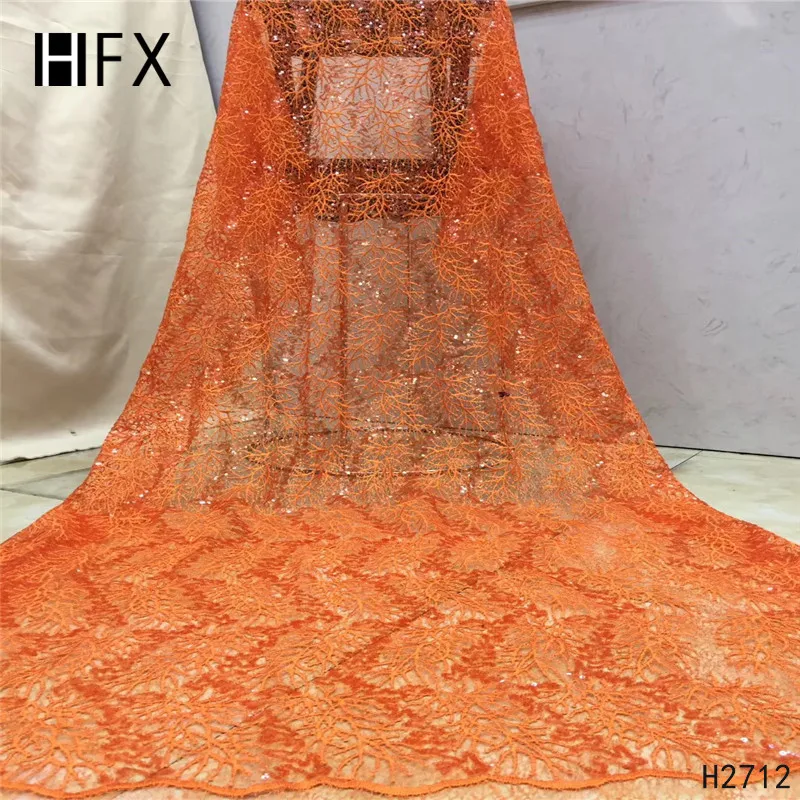HFX последние французские нигерийские кружева ткань 2019 Высокое качество Тюль
