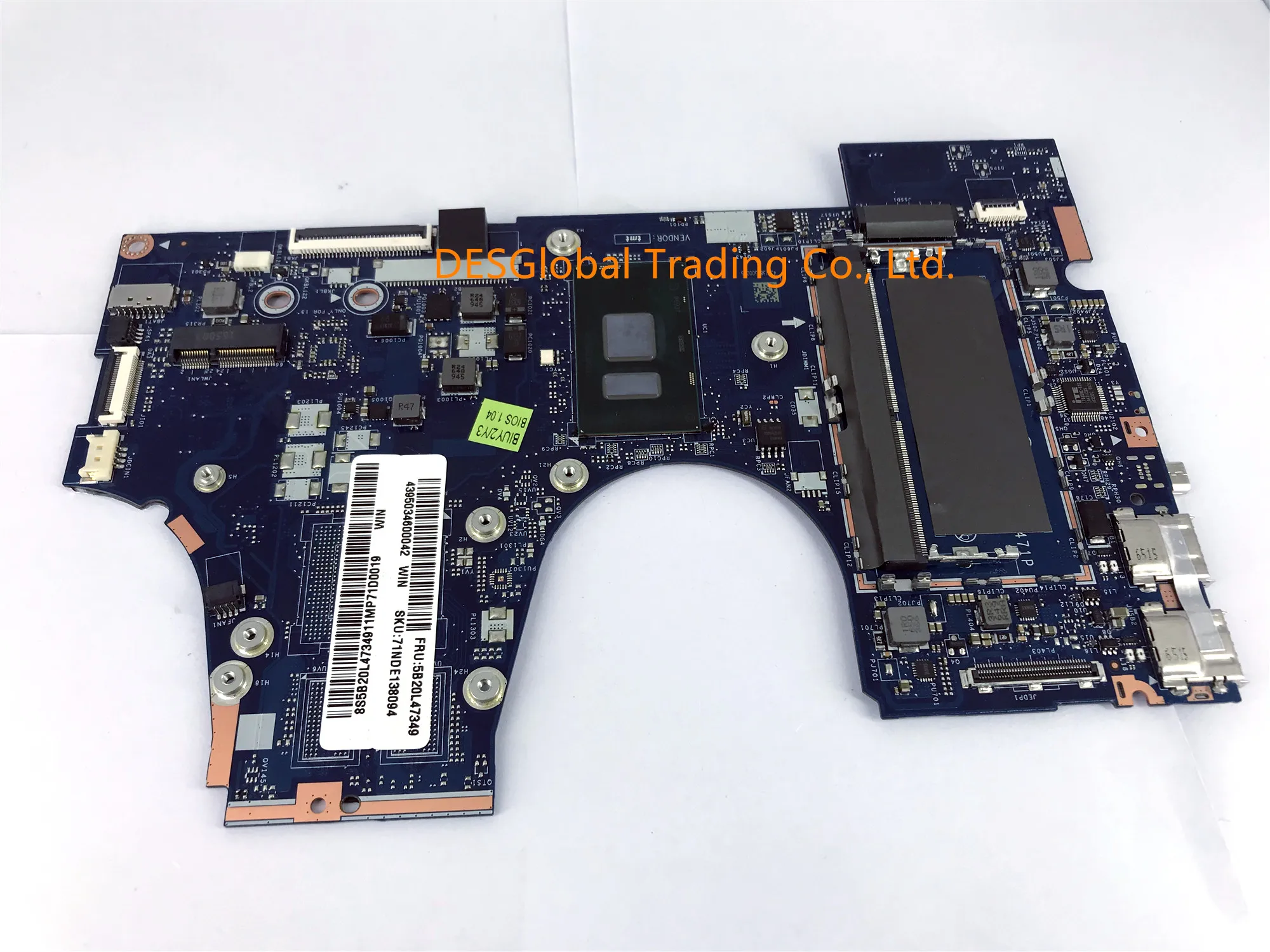 astounding For Lenovo YOGA 710-15ISK 710-15IKB LA-D471P Laptop Motherboard i5-6200U CPU 5B20L47349 DDR4 SR2EY