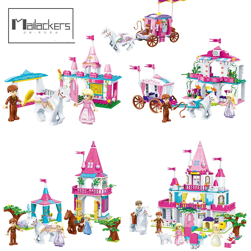 LegoING Friends For Girls Princess Travel Compatible Legoings Girl Figures Princess Castle House Model Building Blocks Kid Toys LegoING Friends For Girls Princess Travel Compatible Legoings Girl Figures Princess Castle House Model Building Blocks Kid Toys