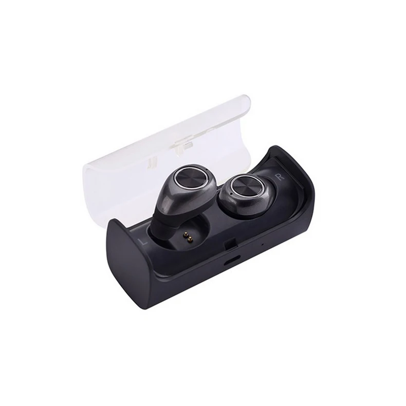 Bezo tws11 MS милые мини беспроводные наушники bluetooth наушники-вкладыши handfree Hd звонки музыка vido Спорт мобильный телефон общий - Цвет: tws10 black