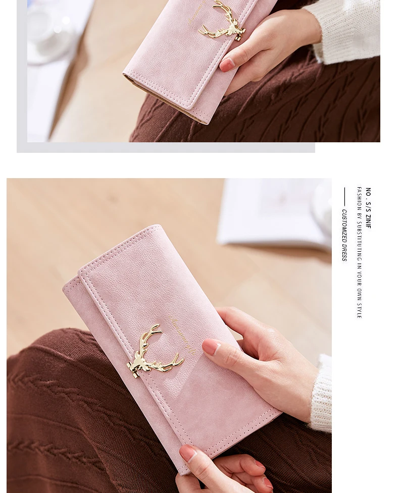 Женский кошелек женский кошелек Portefeuille femme модный большой женский кошелек Длинный дизайнерский кошелек женские кошельки женские клатчи
