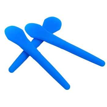 

3 Pcs/pack DIY Silicone Facial Face Beauty Mask Stick Professional Cream Mixing Spatulas Spoon Make-Up Cosmetic Make Up Tools