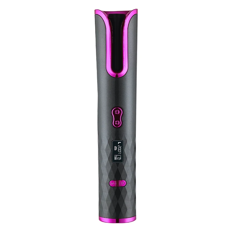 Description Picture 2 of itemautomatic curler Wand Ceramic Heating Care Wave curl iron hair curler electric curling iron Wireless charging