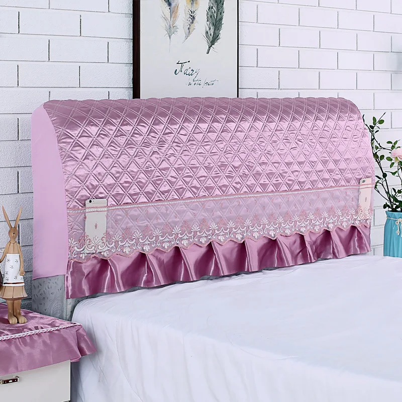 Thicken Elastic All-inclusive Bed Head Cover Back Protection Dust Headboard | Дом и сад