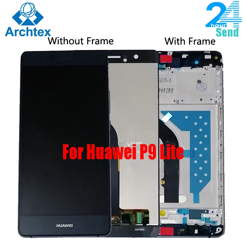 5 2 дюймов для Huawei P9 Lite ЖК дисплей с сенсорным экраном дигитайзер в сборе + рамка