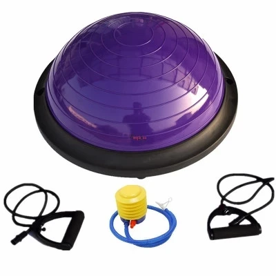 Yoga wave speed ball semicircular balance ball thickened yoga beam fitness rehabilitation training home hemisphere