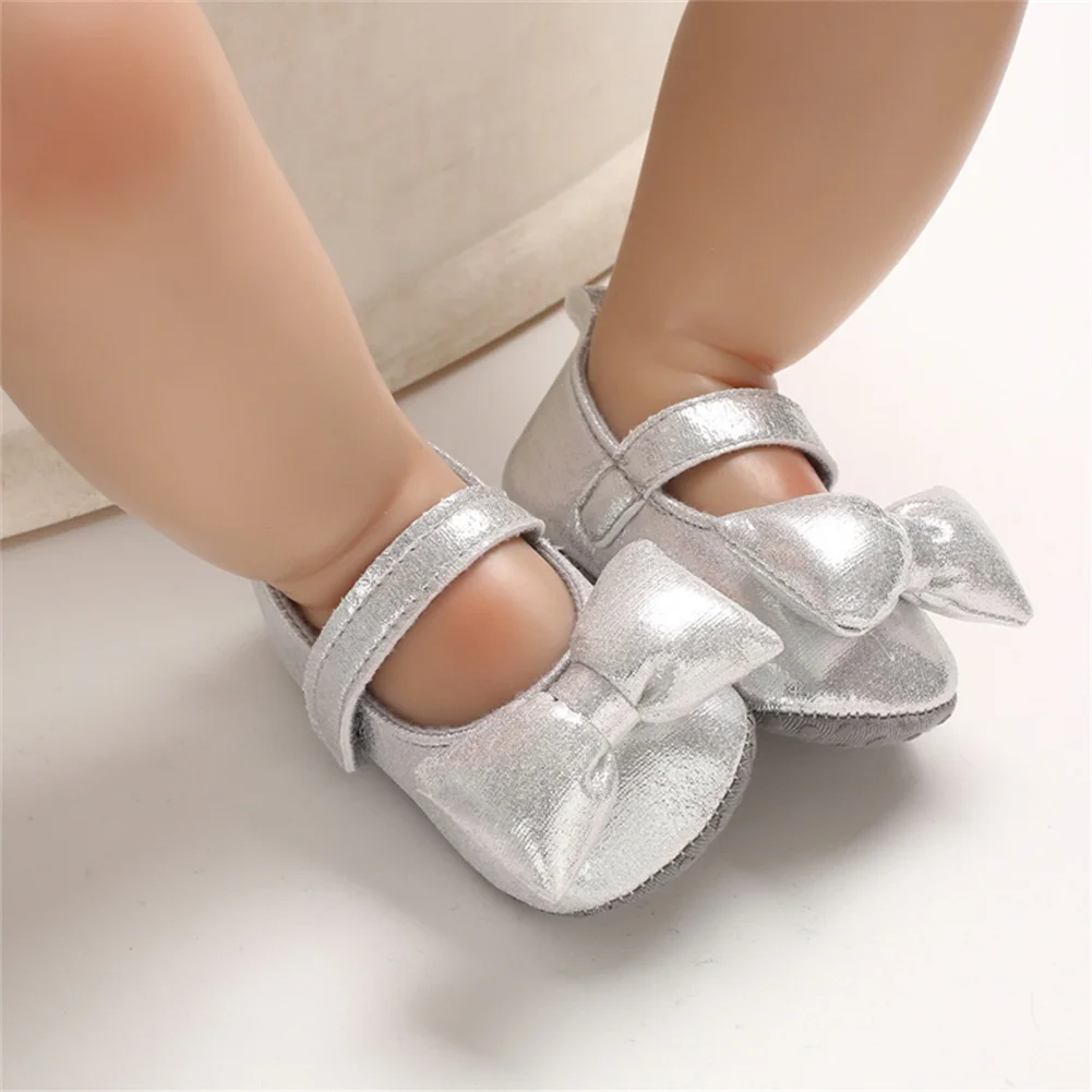 Детская кожаная обувь с мягкой подошвой для новорожденных девочек, мокасины для малышей 0-18 м
