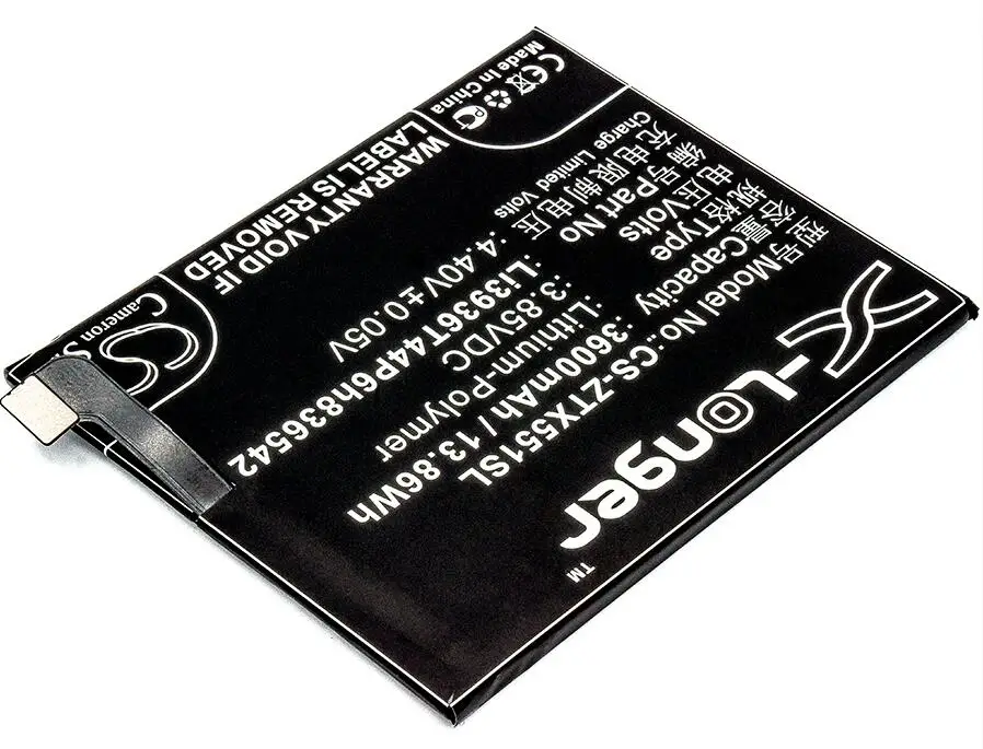 Cameron sino 3600 мАч аккумулятор для NUBIA M2 M2 Dual SIM M2 Dual SIM TD-LTE NX551J Li3936T44P6h836542 для zte Nubia M2