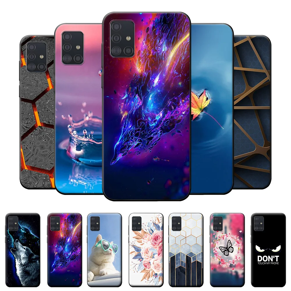 Per Samsung A51 Custodia 4G Custodia Morbida In Silicone Per Samsung A51 A 51 4G Cover Posteriore A515F Custodia In Tpu Per Samsung Galaxy A51 4G 6.5