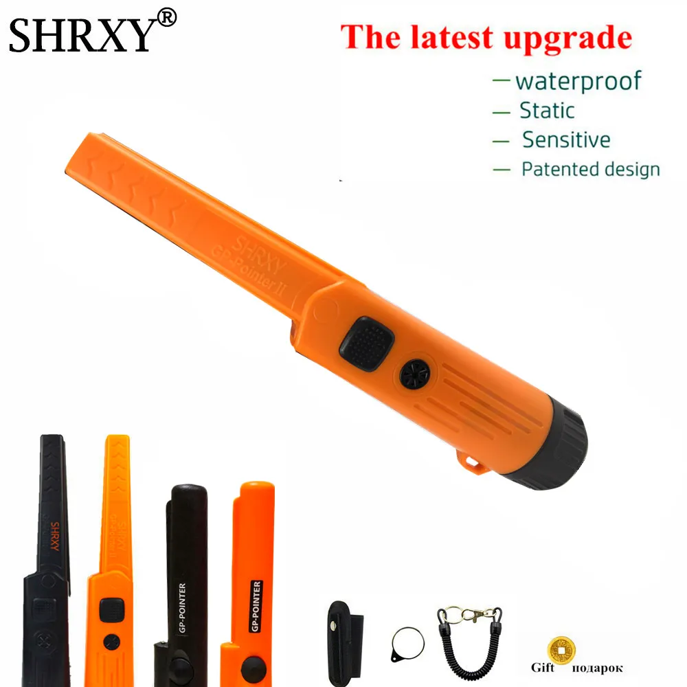 

Pointer Metal Detector Pro Pinpoint GP-pointerII Pinpointing Gold Digger Garden Detecting Waterproof with Bracelet and Gift