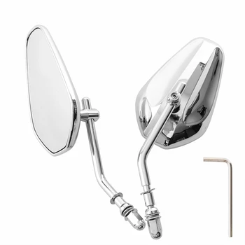 

Motorcycle Rearview Side Mirror For Harley Road King Touring XL1200L XL883 XL883L Sportster Dyna Softail 8mm accessories