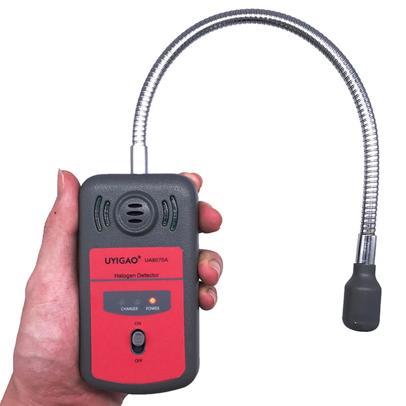 UYIGAO UA6070A Halogen Detector Handheld Air Conditioner Exhaust Gas Portable Leak Meter R12/R22 | Инструменты