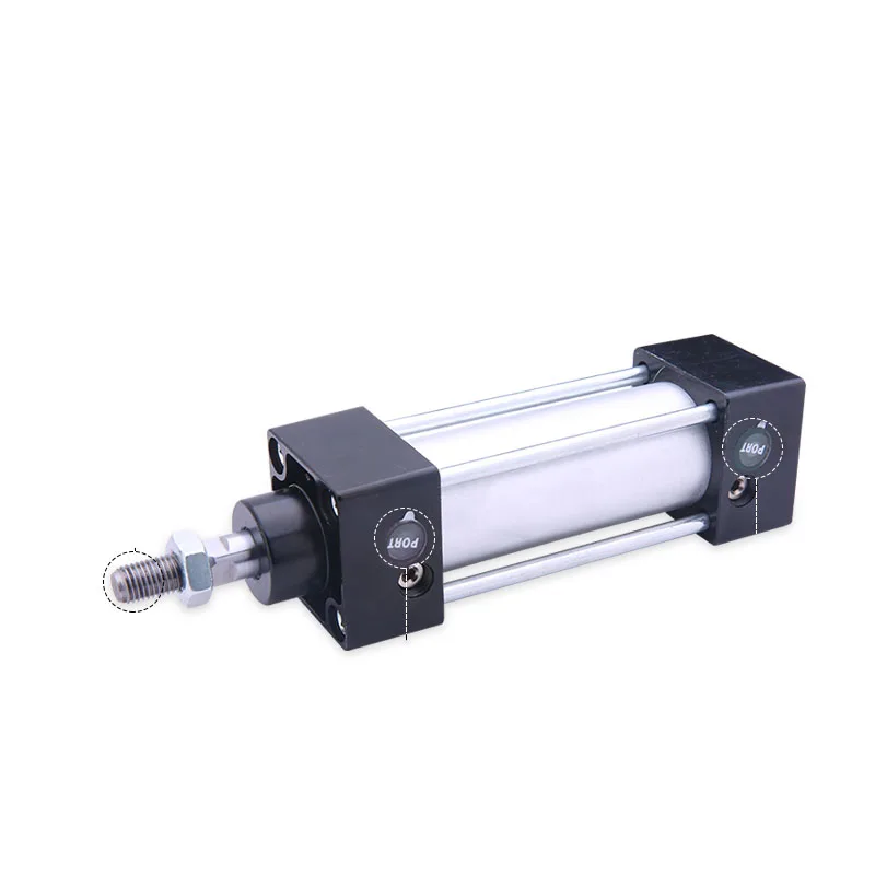 

Standard Air Cylinders 32mm Bore 25/75/100/125/150/175/200/250/300mm Stroke Double Acting Pneumatic Cylinder SC