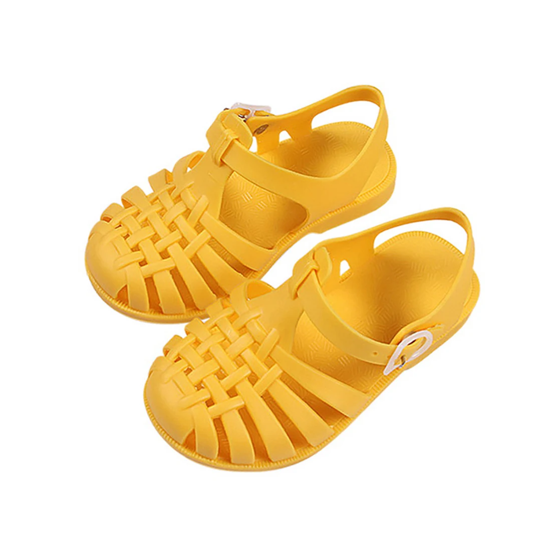 bata children's sandals Summer Boys Casual Roman Slippers Children Sandals Baby Girls Toddler Soft Non-slip Princess Shoes Kids Candy Jelly Beach Shoes children's sandals