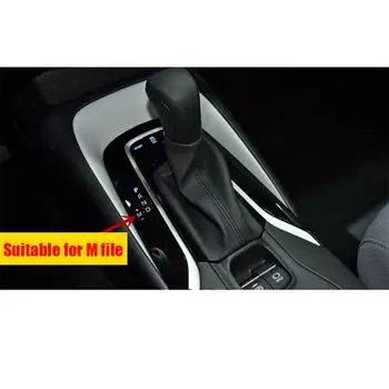 

5pcs Black ABS Carbon Fiber Panel Trim Decor Cover For Toyota Corolla 2019-2020 High Quality Durable Interior Accessories