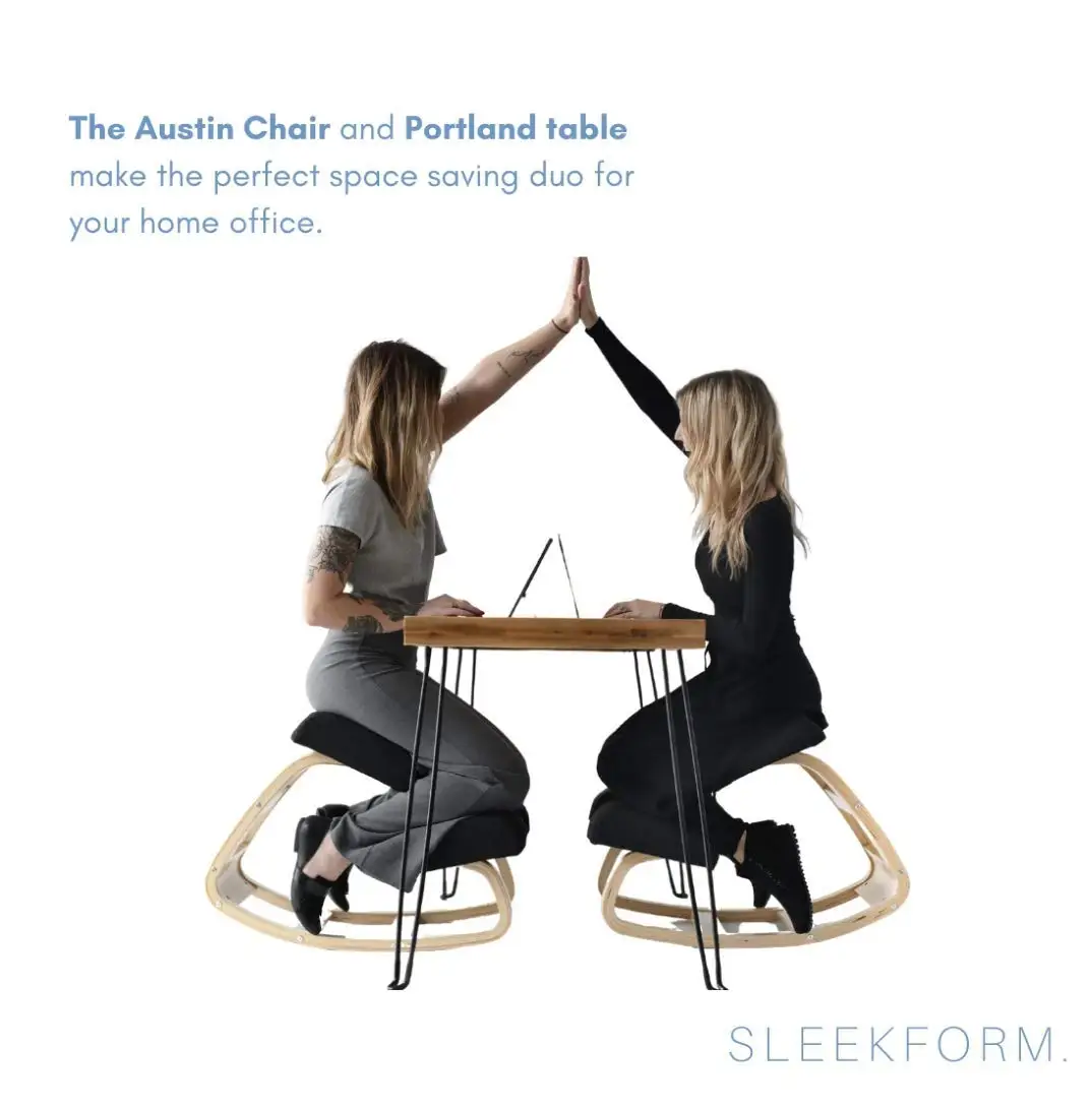Gifsin Folding Kneeling Chair Camping Furniture Camping Accessories Chaise Lounge for Home and Office Computer Desk