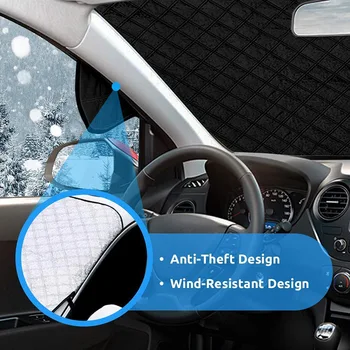 

Car Windshield Snow Cover Waterproof Protection Thicken for Auto Outdoor Winter B99