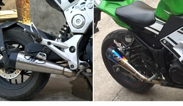 51 мм Универсальная мотоциклетная выхлопная труба Moto Escape GP для M4 выхлопная труба для мотокросса Dirt Bike Cross ATV Dit Bike Racing