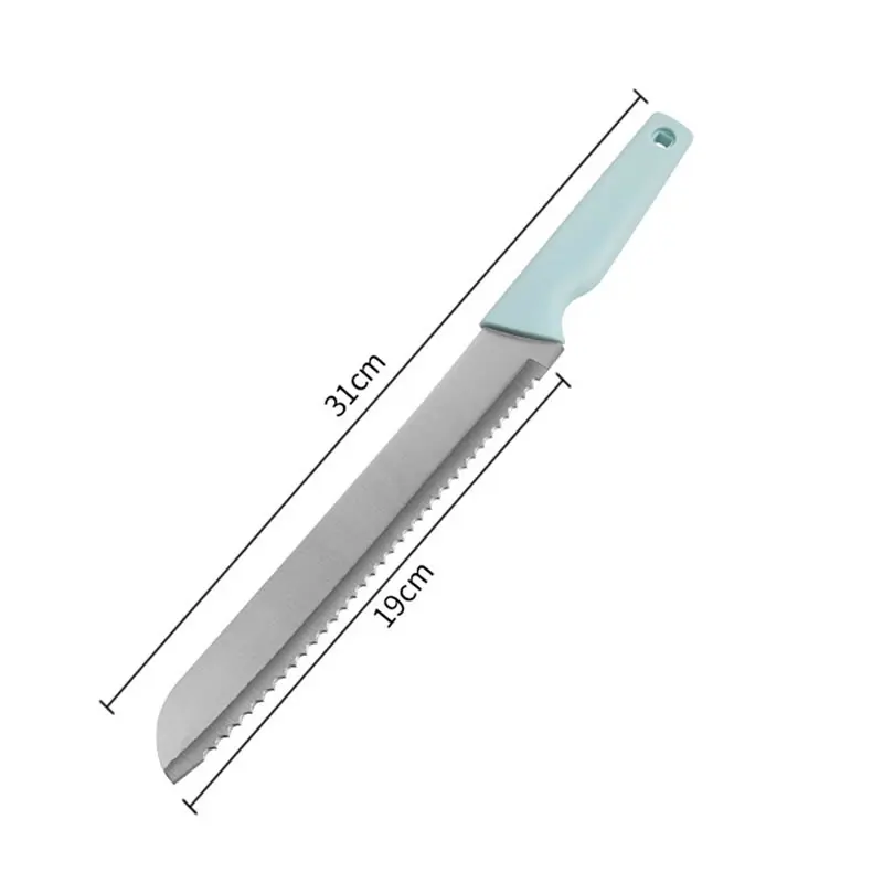 Goodfeer Нержавеющая сталь зубчатый для злеба нож для стейка нож для нарезки ножей сыра нож для разрезания торта для фруктов и овощей, кухонная утварь