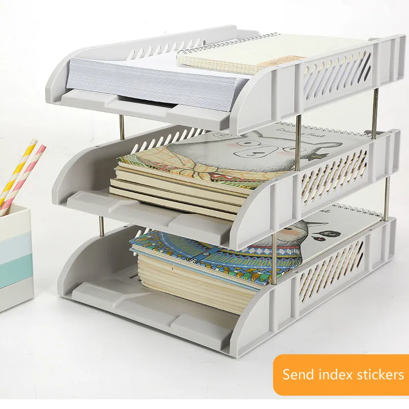 Document Shelf Data Shelf Multi Layer Folder Storage Box
