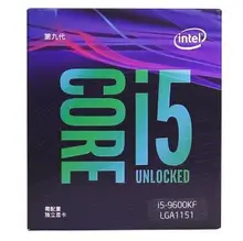 Procesador de CPU Intel Core i5 i5-9600KF 9600KF, seis núcleos, 3,7 GHz, seis hilos, 9M, 95W, LGA 1151, nuevo y sellado pero sin enfriador