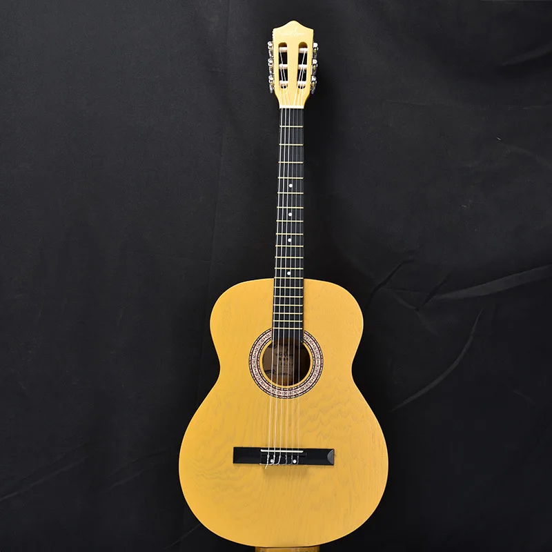 New classical guitar 39 &quotbasswood rounded corners new folk line practice instrument | Спорт и развлечения