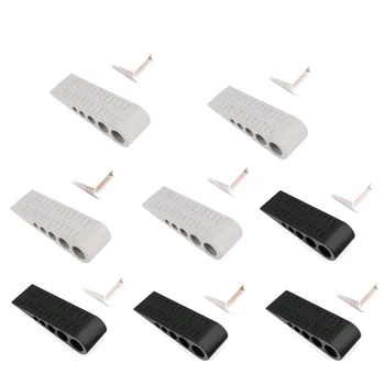 

8Pcs Laptop Stand Soft and Durable Portable Stable Stand Laptop Soft Stand (Two Pairs of Black Two Pairs of White)