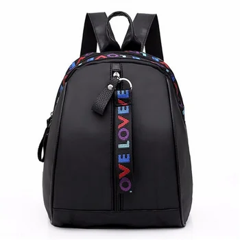 2021 Korean Style Women Mini Backpack Oxford Shoulder Bag For Teenage Girls Multi-Function Small Bagpack Female Phone Pouch 1