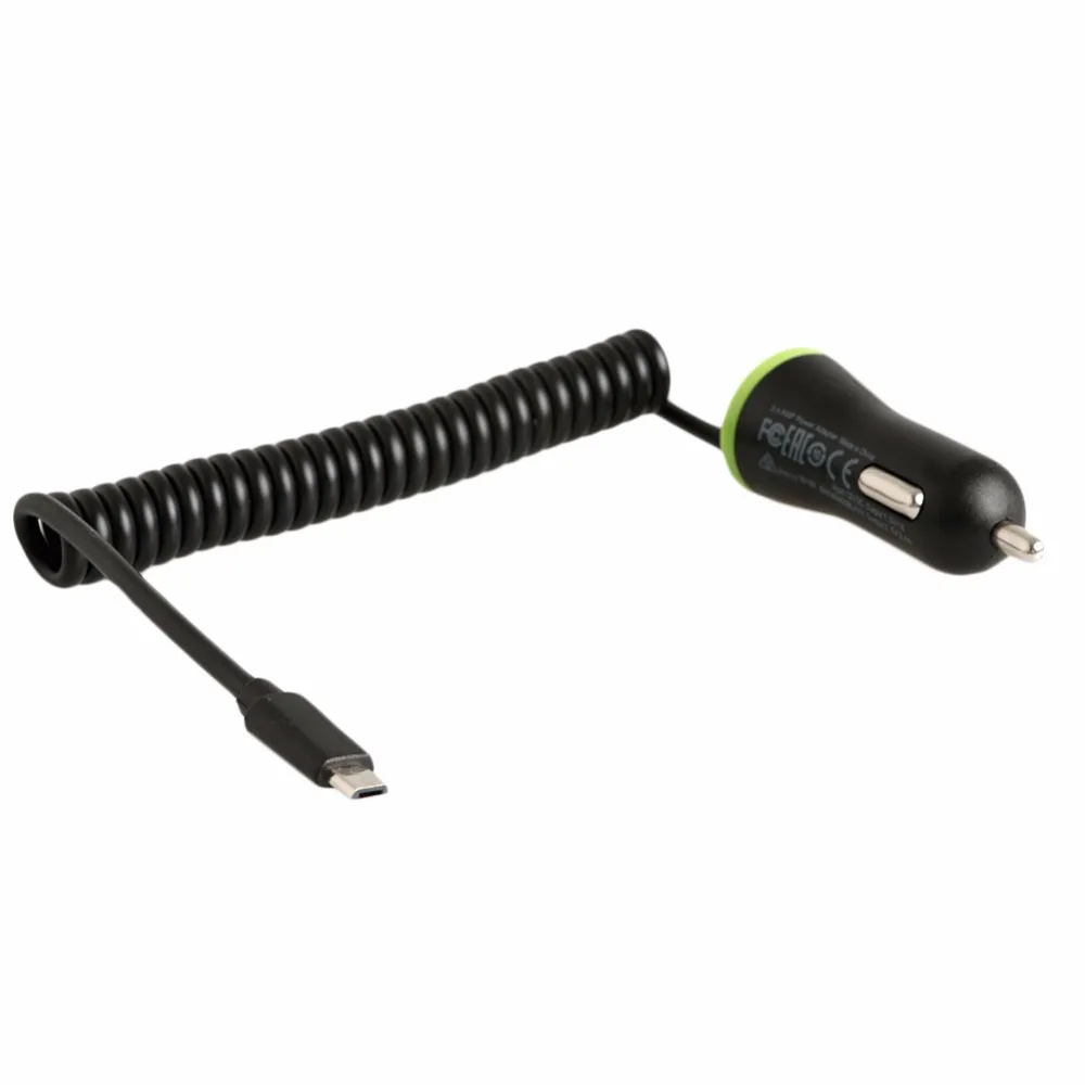 DC Led Автомобильный адаптер+ Micro USB Гибкий зарядный кабель для htc LG G 2 3 4 Nexus 5 6 V10 Прямая поставка