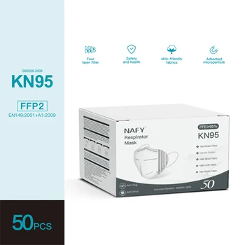 

NAFY 5-layer Filter KN95 Mask FFP2 Face masks, Protective KN95Mask Mouth Anti-Dust Meltblown cloth Earloops Mask