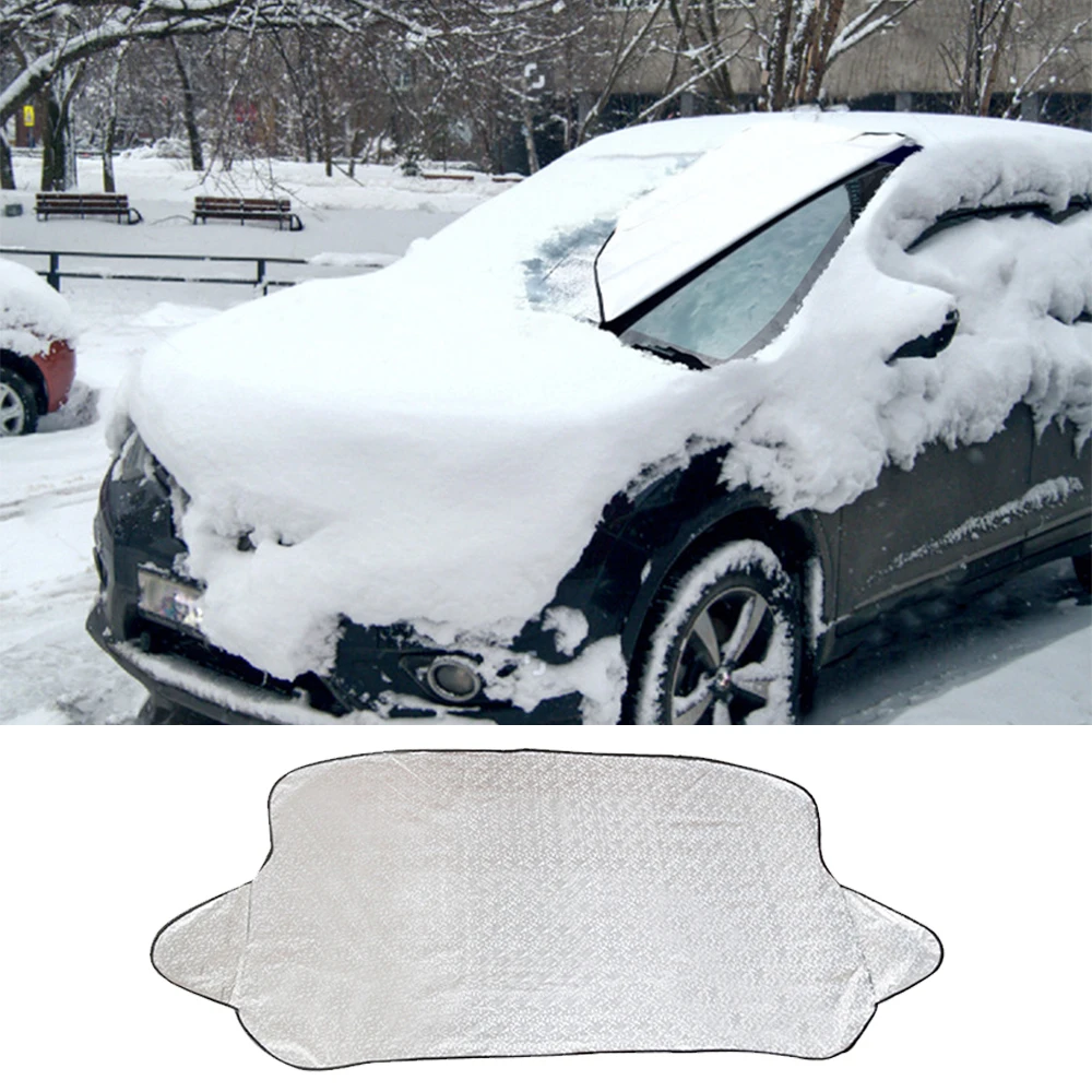

Car Front Window Rain Ice Snow Protector Windshield Sunshield Sunshade Anti-UV Cover Autos Four Seasons Universal 190x85cm