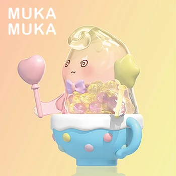 

Mukamuka Summer Playground Series Blind Box Cartoon Cute Garage Kit Home Car Decoration Gift Model Collection