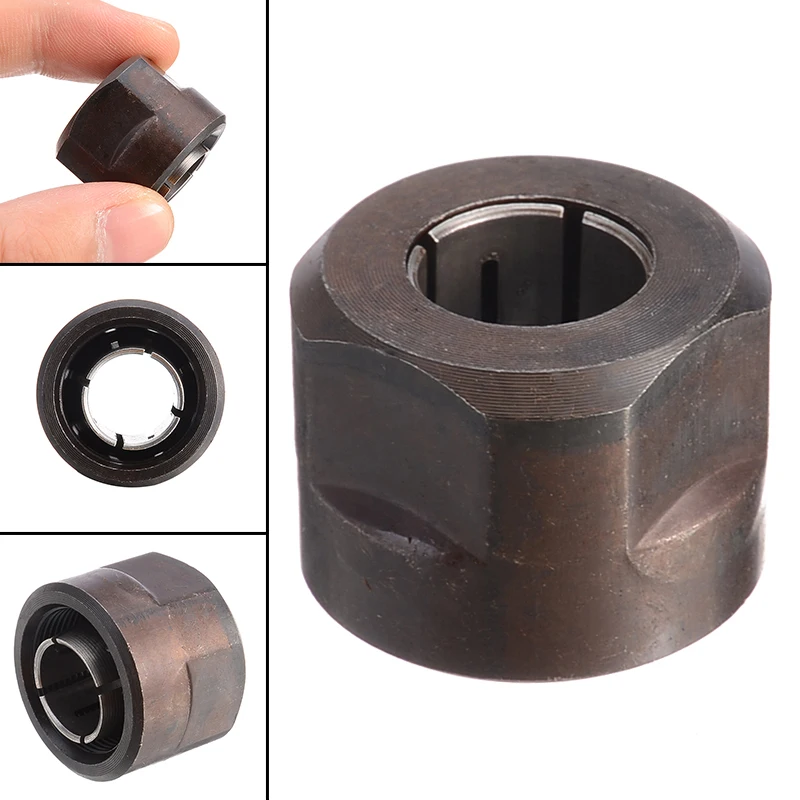Высокое качество 1/2 &quotцанговый гайка фрезерные детали черный металл 22 5x27 мм для