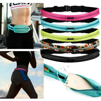 

Casual Runner Waist Belt Bag Pack Pouch Bum Sport Fitness Jogging Universal Dual Pocket