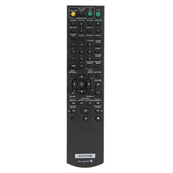 

Remote Control RM-ADU007 for SONY AV System DAVHDX274 HCDHDX275 DAV-HDX276WF DAV-HDX277WC DAV-HDX279W HCD-HDX576WF