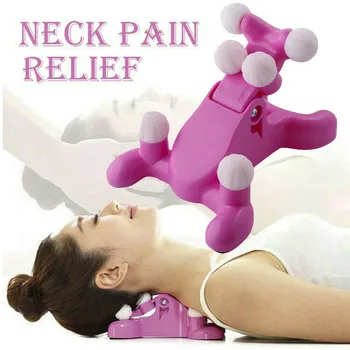 

Cervical Pillow Neck Traction Massage Ruff Support 3d Neck Massager Relaxation Pain Relief Back Stretching Relax Neck Massager