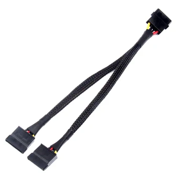 

4pin IDE Molex to Serial ATA SATA HDD Hard Drive Power Supply Cable Adapter Male to Female Cord Y Splitter Wire Converter