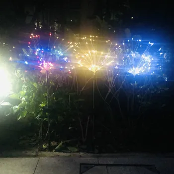 

Solar Lawn Light Outdoor Waterproof Firework Lights Dandelion Copper Wire String Lights Fairy Light String Christmas Decoration