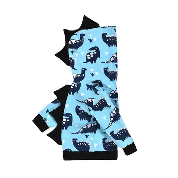 

Kid Baby Boys Clothing Hooded Dinosaur Printing Cute Sweatshirt Coat Hoodies Clothes Boy