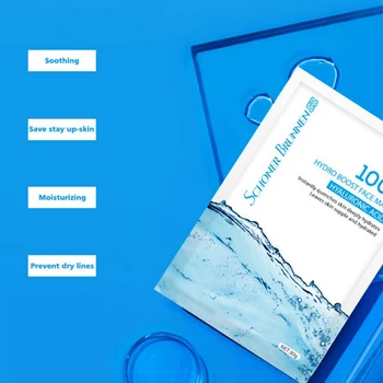 

Hyaluronic Acid Mask Moisturizing Hydrating Anti-Aging Depth Replenishment Skin Care