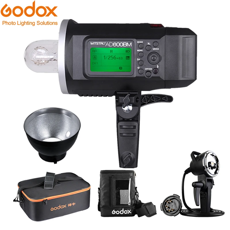 Godox Wistro AD600BM Bowens Berg HSS 1/8000 s Outdoor mit Flash 2 4G X System встроенный литий ионный аккумулятор