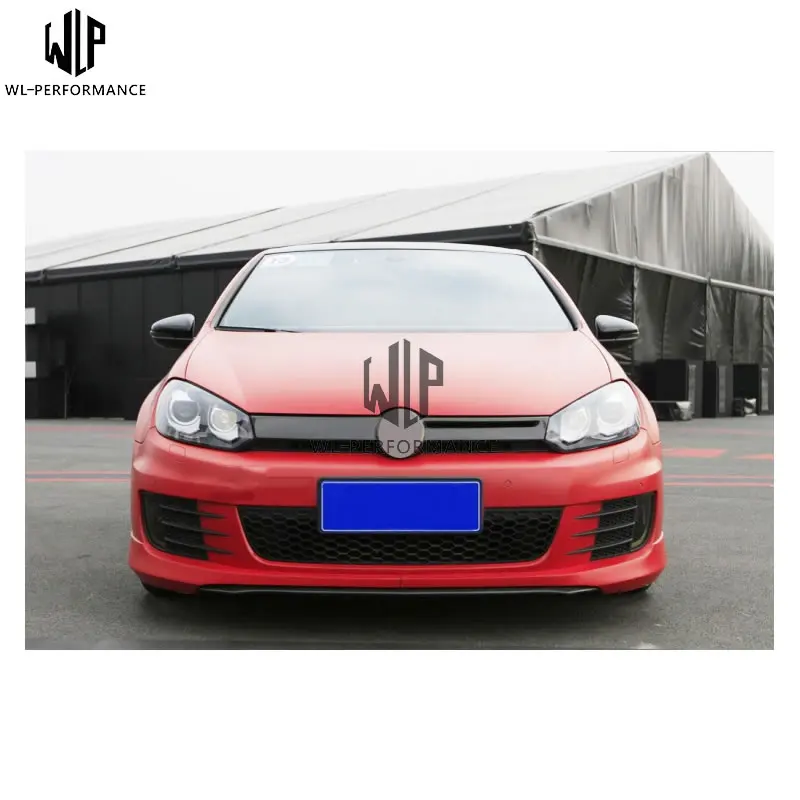 MK6 GTI автомобильный комплект кузова из углеродного волокна передний бампер для губ автомобильный комплект для Volkswagen golf 6 golf 6 GTI 13-up Автомобильный Стайлинг использование
