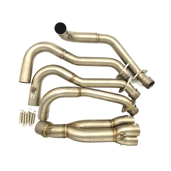 

Motorcycle Exhaust Middle Pipe Link Pipe for KAWASAKI ZX14 2006 2007 2008 2009 2010 2011 2012 2013 2014 2015