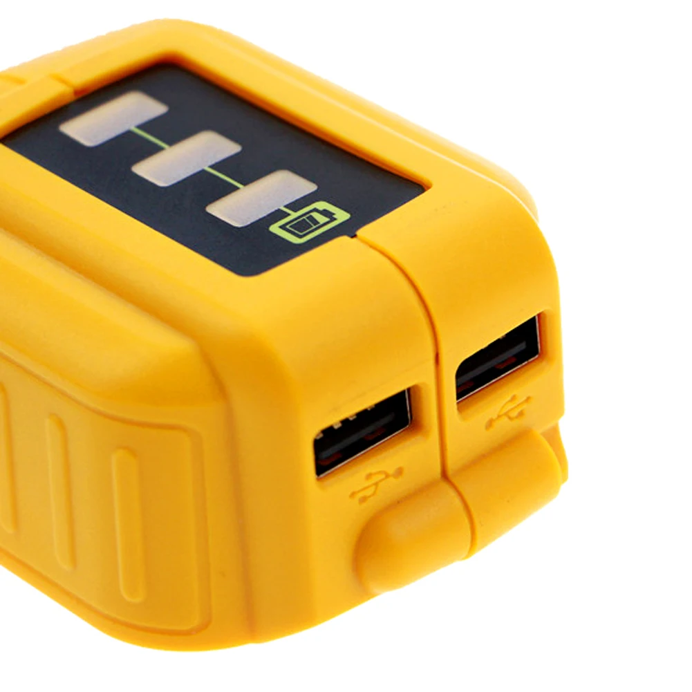 Конвертер USB адаптер источник питания для литиевой батареи 12 В M12 M18 Красный Замена портативный безопасный зарядное устройство инструменты