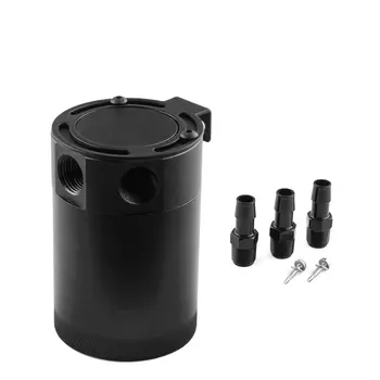 

Car Modification Parts Three-Hole Ventilating Machine Oil Can Exhaust Waste Oil Recovery Pot Double Side Oil Outlet