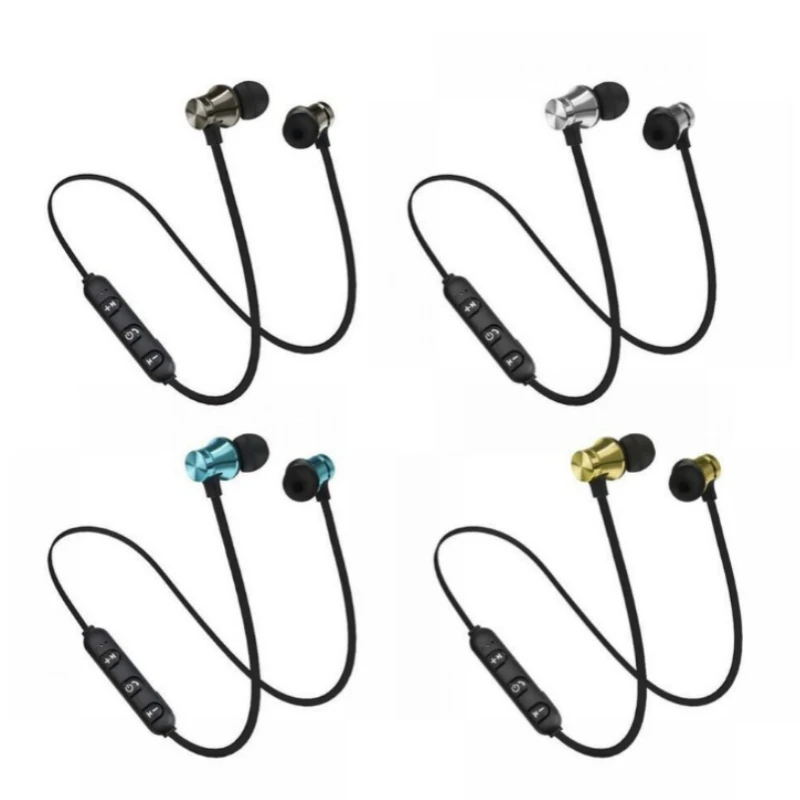 Беспроводные Bluetooth 4,2 магнитные наушники, наушники-вкладыши, гарнитура для телефона, шейные спортивные наушники, наушники с микрофоном для iPhone, samsung, huawei