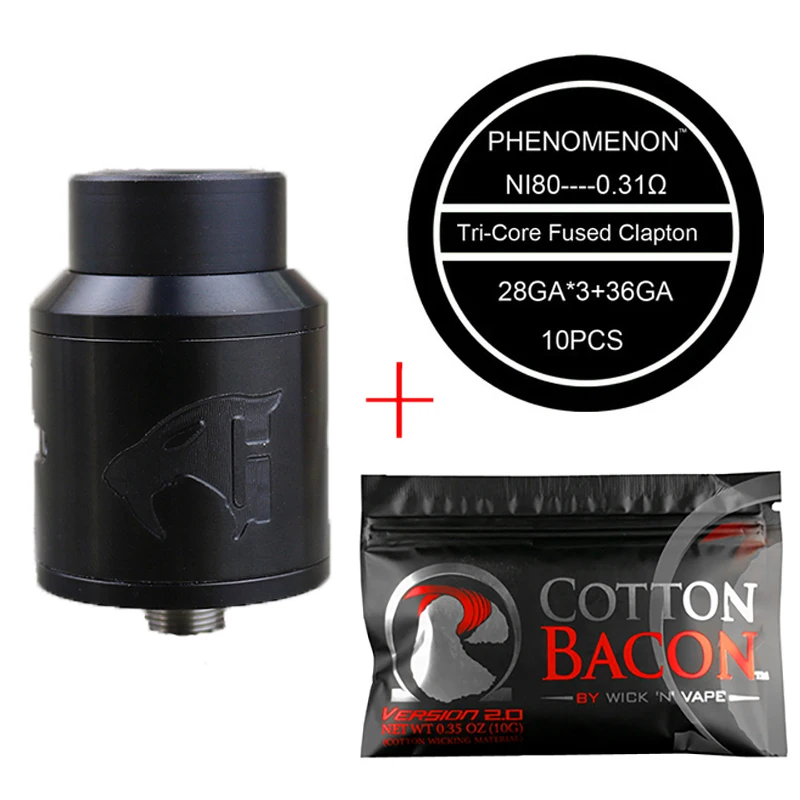 GOON RDA атомайзер 24 мм вейп Goon v1.5 электронная Сигарета с BF PIN нижний Фидер штифт для
