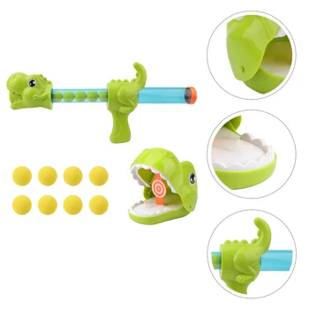 

1 Set Aerodynamic Shooting Toy Soft Bullet Toy Parent-Children Interaction Tool